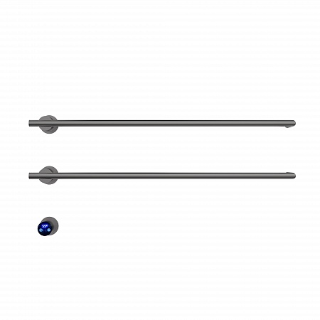 Рондо П2 350х760 электро Полотенцесушитель TERMINUS Оружейная сталь Нижнекамск - фото 3