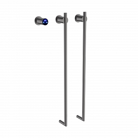 Рондо П2 350х760 электро Полотенцесушитель TERMINUS Оружейная сталь Нижнекамск - фото 1