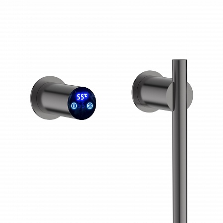 Рондо П2 350х760 электро Полотенцесушитель TERMINUS Оружейная сталь Нижнекамск - фото 4