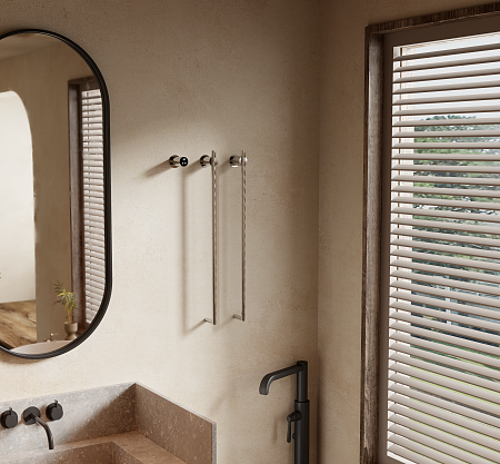 Рондо П2 350х760 электро Полотенцесушитель TERMINUS Нержавеющая сталь Нижнекамск - фото 6