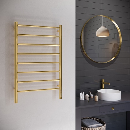 Аврора П8 500х850 Электро Полотенцесушитель TERMINUS Золото Нижнекамск - фото 3 Аврора П8 500х850 Электро Полотенцесушитель TERMINUS Золото Нижнекамск - фото 3