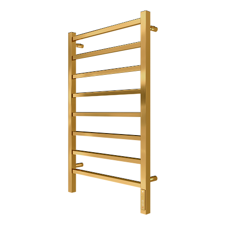 Ватикан П8 500х850 Электро Полотенцесушитель TERMINUS Брашированное золото Нижнекамск - фото 1