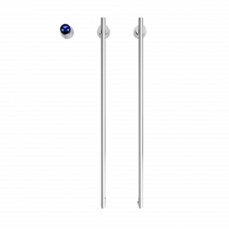 Рондо П2 350х760 электро Полотенцесушитель TERMINUS Нержавеющая сталь Нижнекамск - фото 2